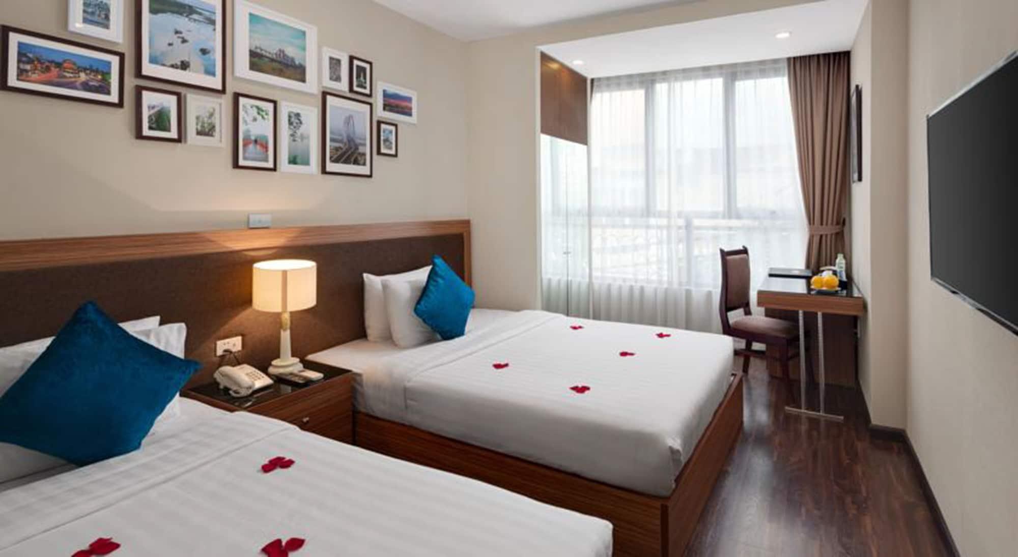 Golden Moon Suite Hotel & Travel Hanoi Zewnętrze zdjęcie