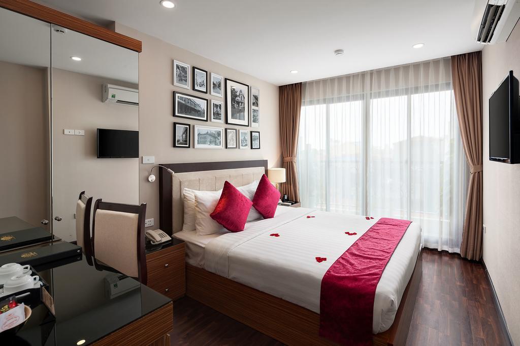 Golden Moon Suite Hotel & Travel Hanoi Zewnętrze zdjęcie